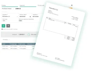 construction invoice approve