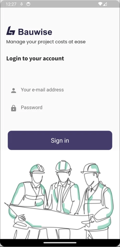 Bauwise Mobile app
