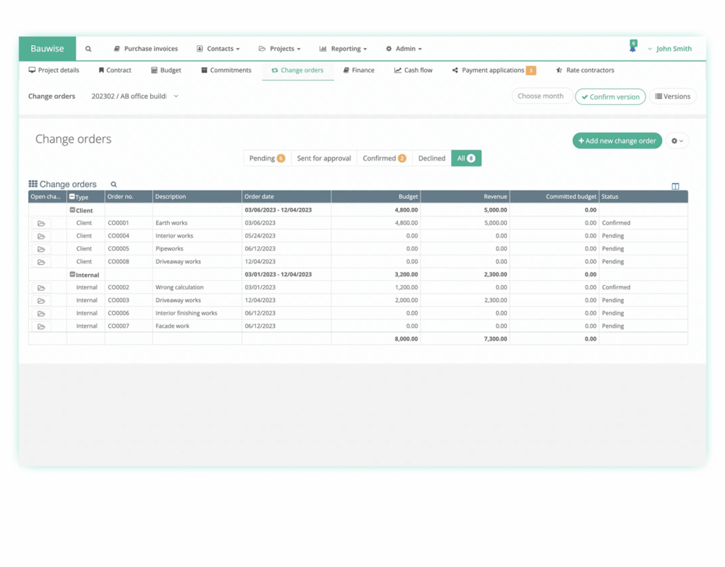 construction change order management,Change order management,Construction change orders,Change orders in construction Construction Change Order Management