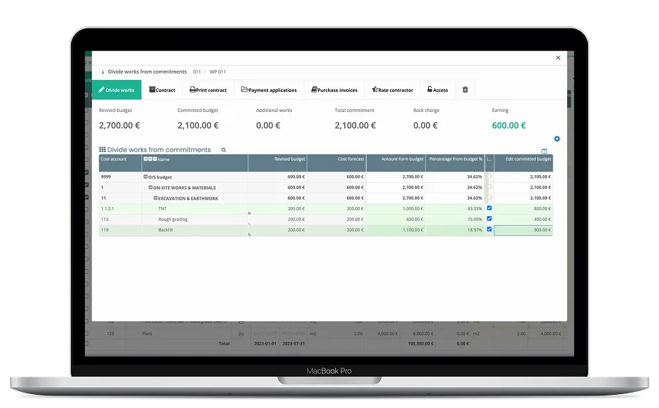 Construction Tender Module: Bauwise Head of Product Management Answers Practical Questions from Main Contractors 1 Bauwise Construction Tender Module UI Desktop View