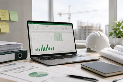 Excel vs Bauwise: When Construction Cost Control Outgrows Spreadsheets 1 Excel vs Bauwise When Construction Cost Control Outgrows Spreadsheets